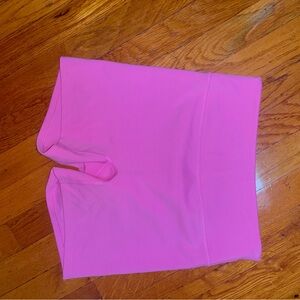Pink Athletic Shorts Girlfriend Collective